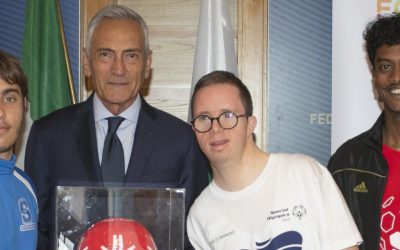 Il Presidente della FIGC Gravina:” Vogliamo crescere insieme a Special Olympics”